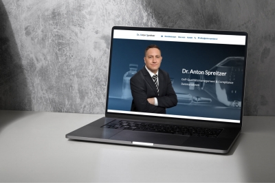 Webdesign Graz: perfect:net, anton-spreitzer.at