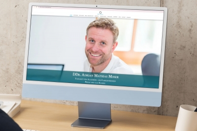 Webdesign Graz: perfect:net, abend-ortho.at